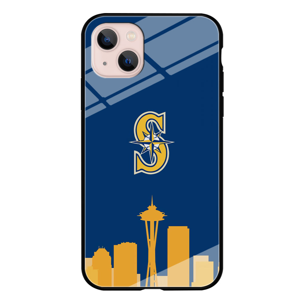Seattle Mariners MLB Team iPhone 15 Case
