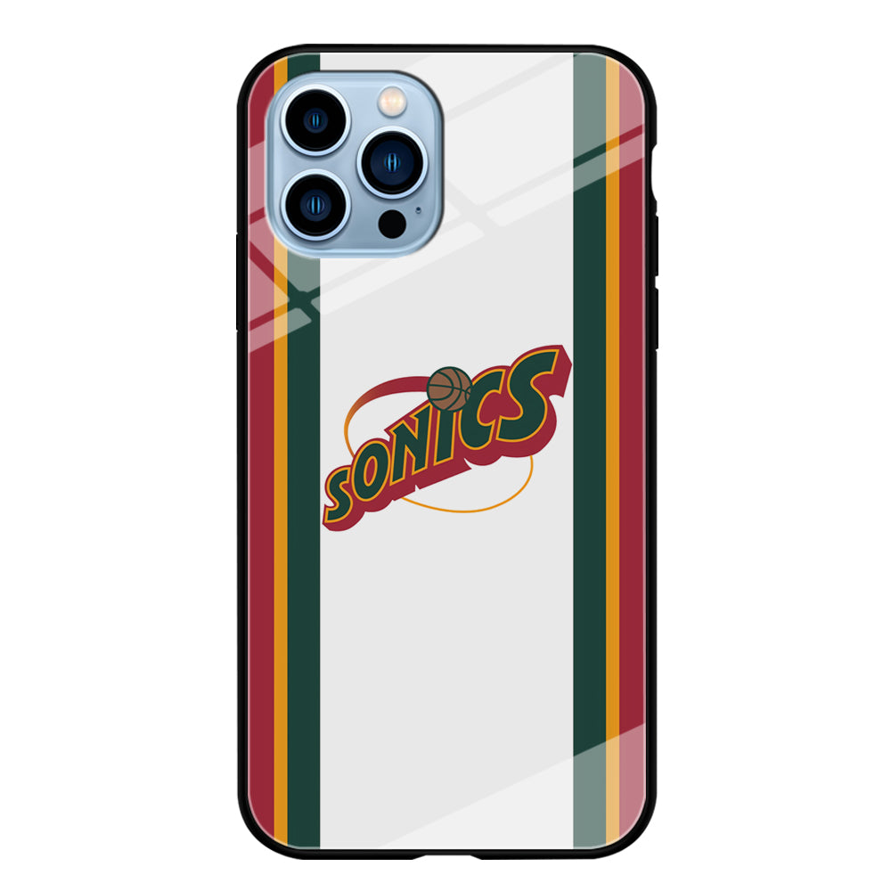 Seattle Supersonics NBA Team iPhone 14 Pro Max Case
