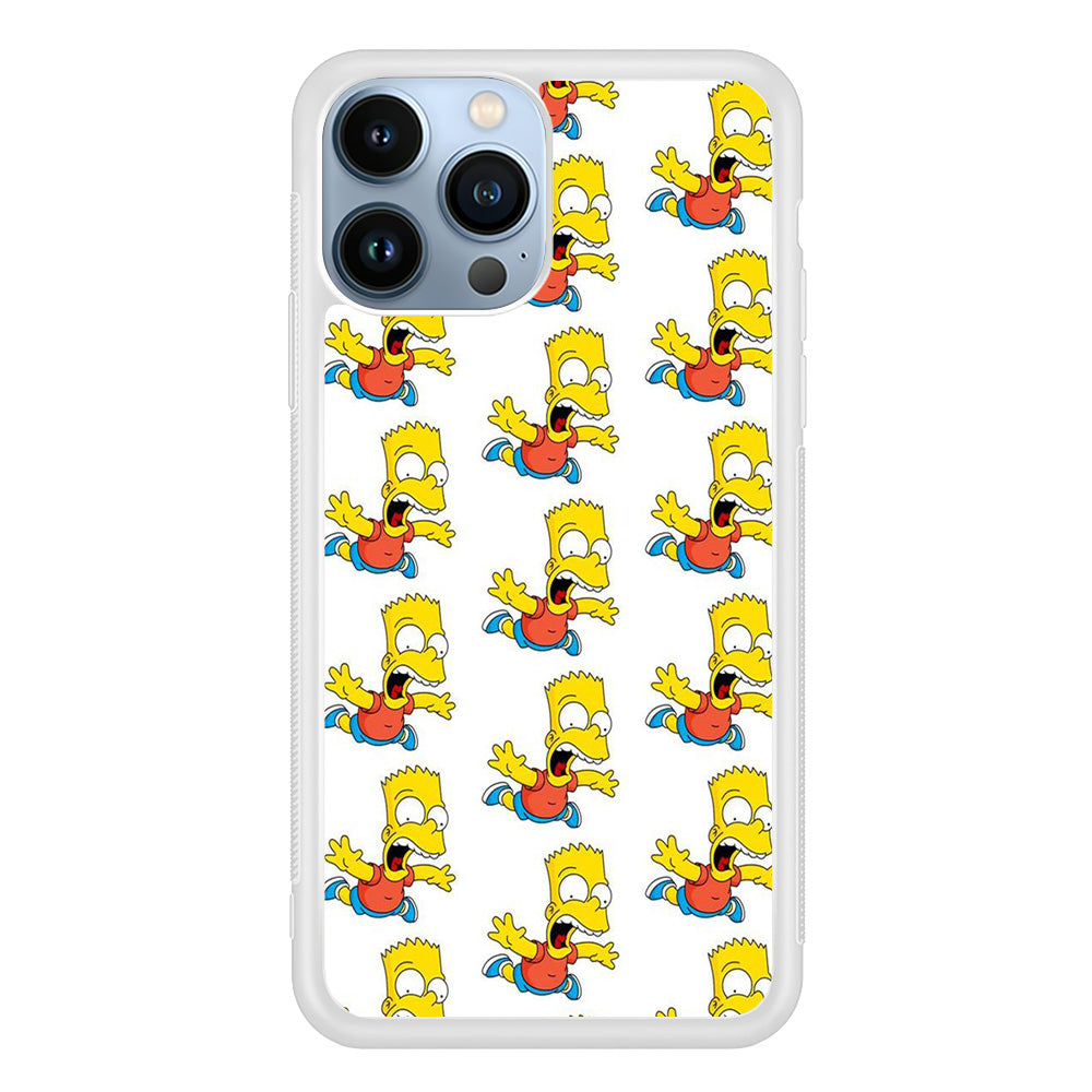 Simpson Scream iPhone 14 Pro Max Case