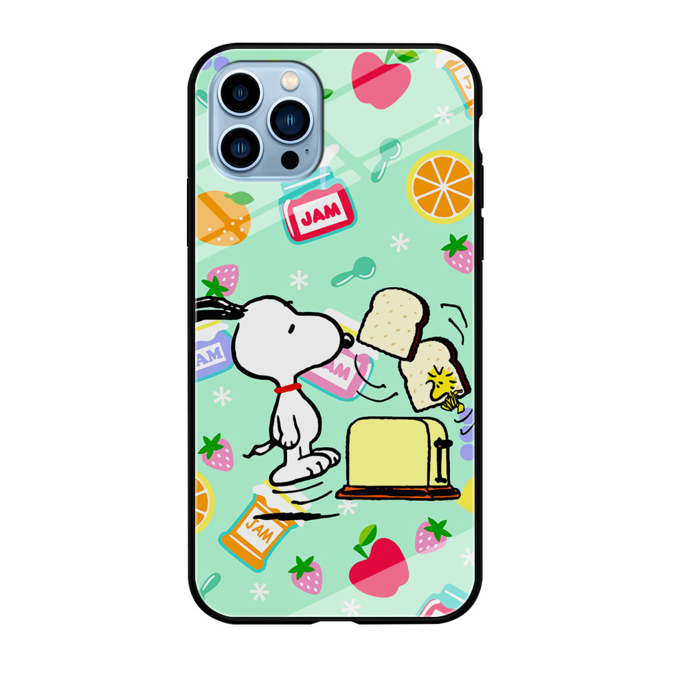 Snoopy And Woodstock Morning Breakfast iPhone 12 Pro Max Case
