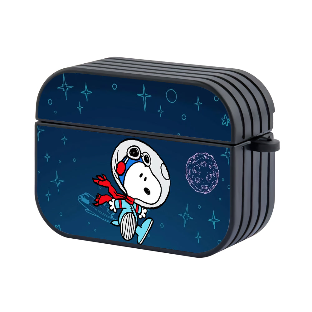 Snoopy Astronaut Mode Hard Plastic Case Cover For Apple Airpods Pro - Ezzystore