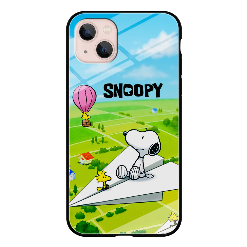 Snoopy Flying Moments With Woodstock iPhone 15 Plus Case