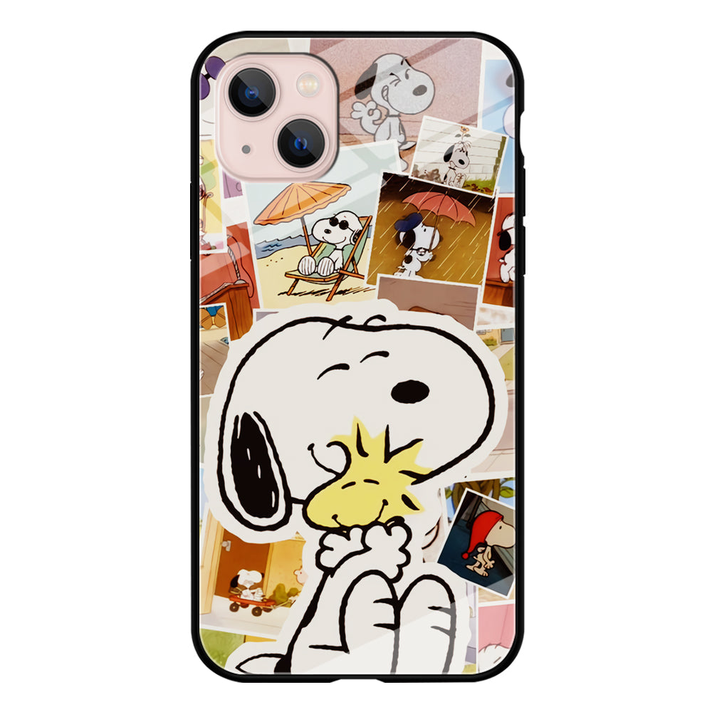 Snoopy Moment Aesthetic iPhone 14 Plus Case