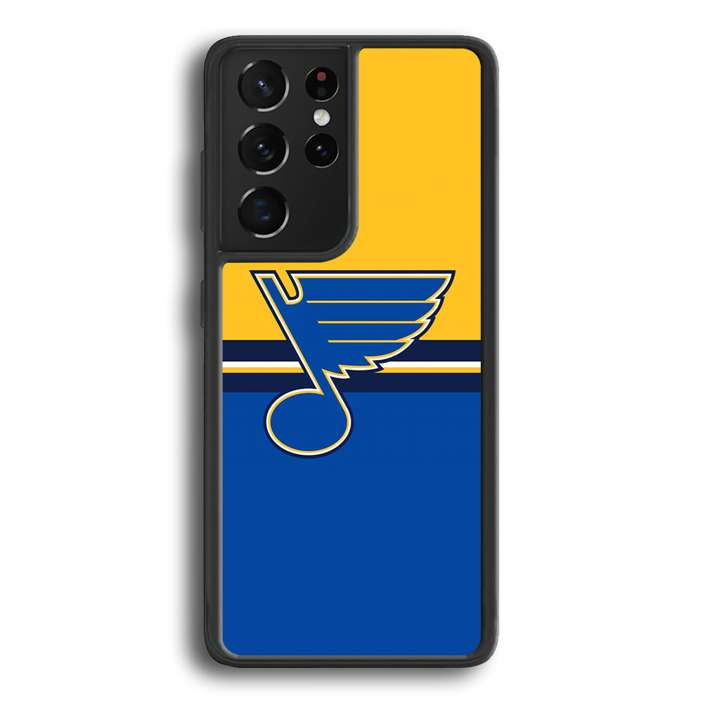 St Louis Blues Pride Emblem Samsung Galaxy S23 Ultra Case - Ezzystore