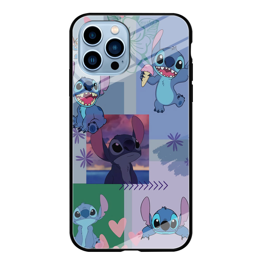 Stitch Collage Aesthetic iPhone 15 Pro Case
