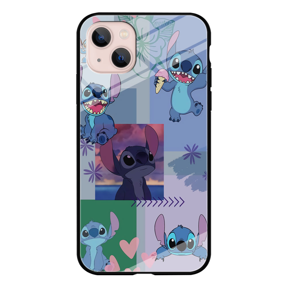 Stitch Collage Aesthetic iPhone 14 Case