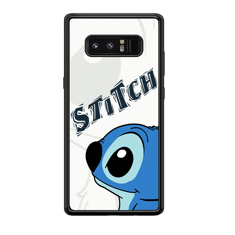 Stitch Smiling Face Samsung Galaxy Note 8 Case