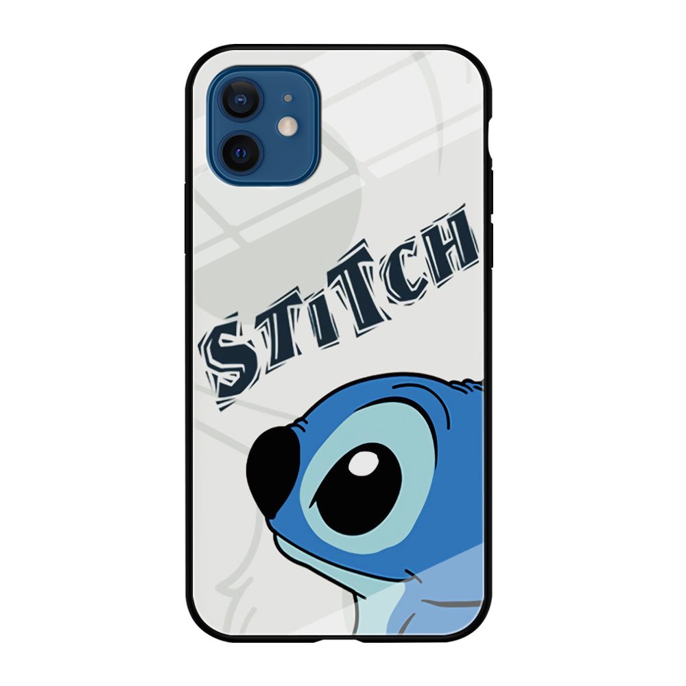 Stitch Smiling Face iPhone 12 Case