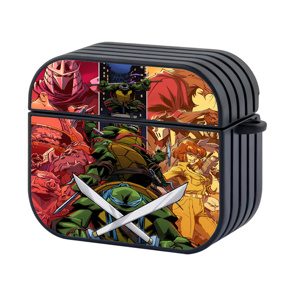 TMNT X Villains Hard Plastic Case Cover For Apple Airpods 3 - Ezzystore