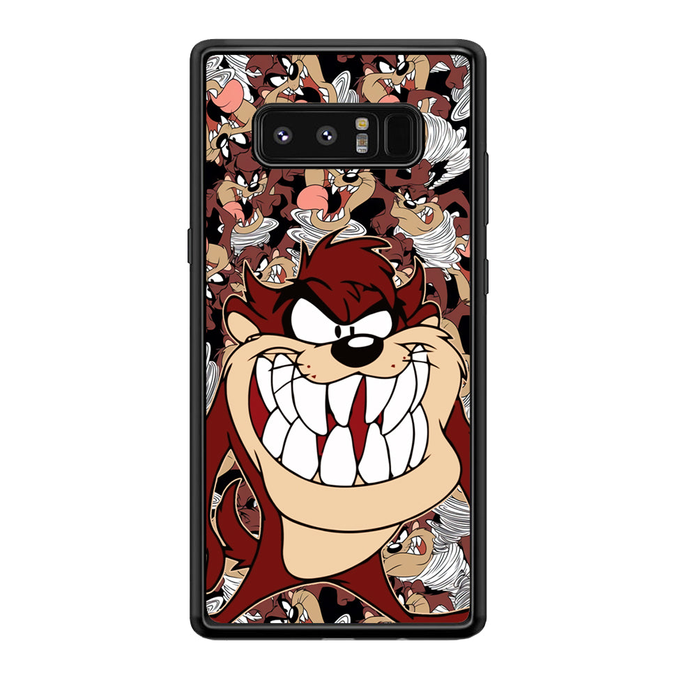Tasmanian Devil Looney Tunes Angry Style Samsung Galaxy Note 8 Case