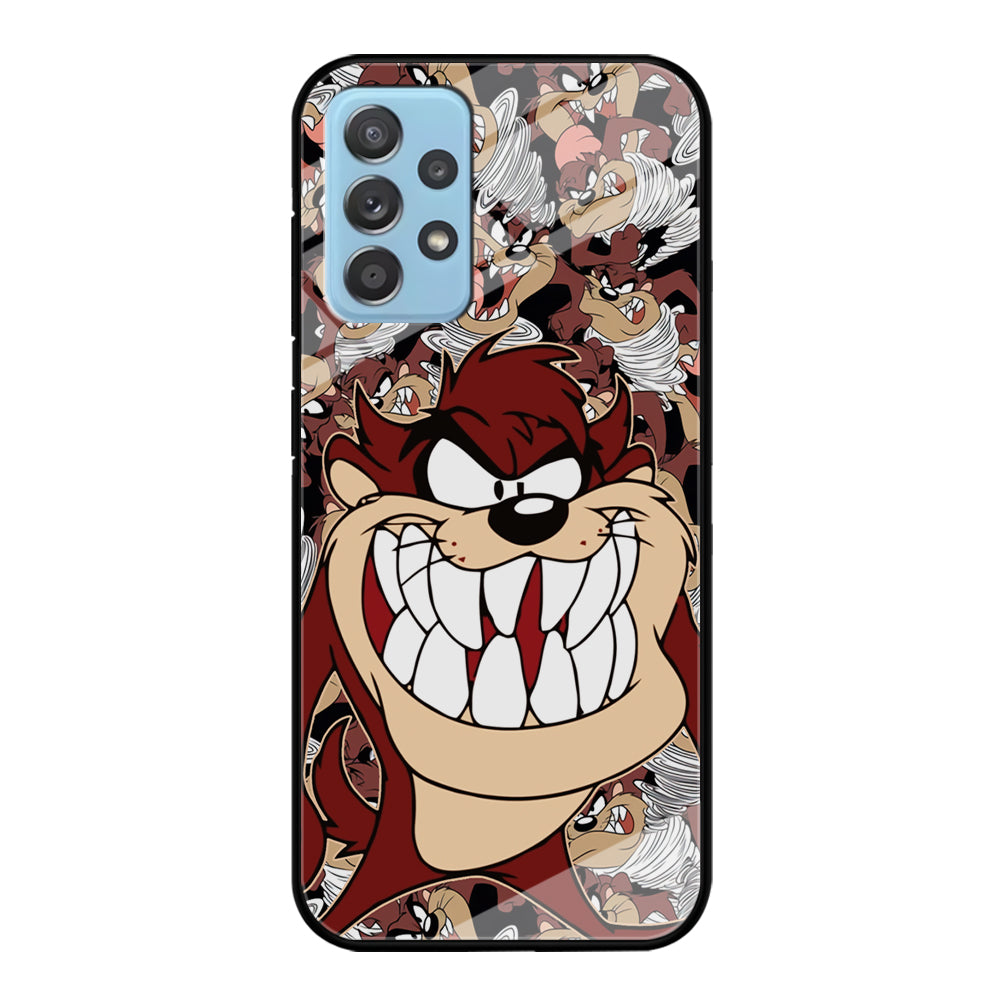 Tasmanian Devil Looney Tunes Angry Style Samsung Galaxy A52 Case