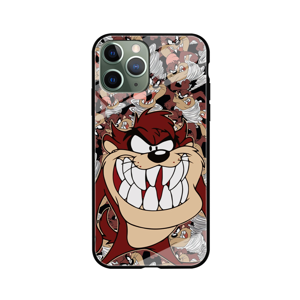 Tasmanian Devil Looney Tunes Angry Style iPhone 11 Pro Max Case