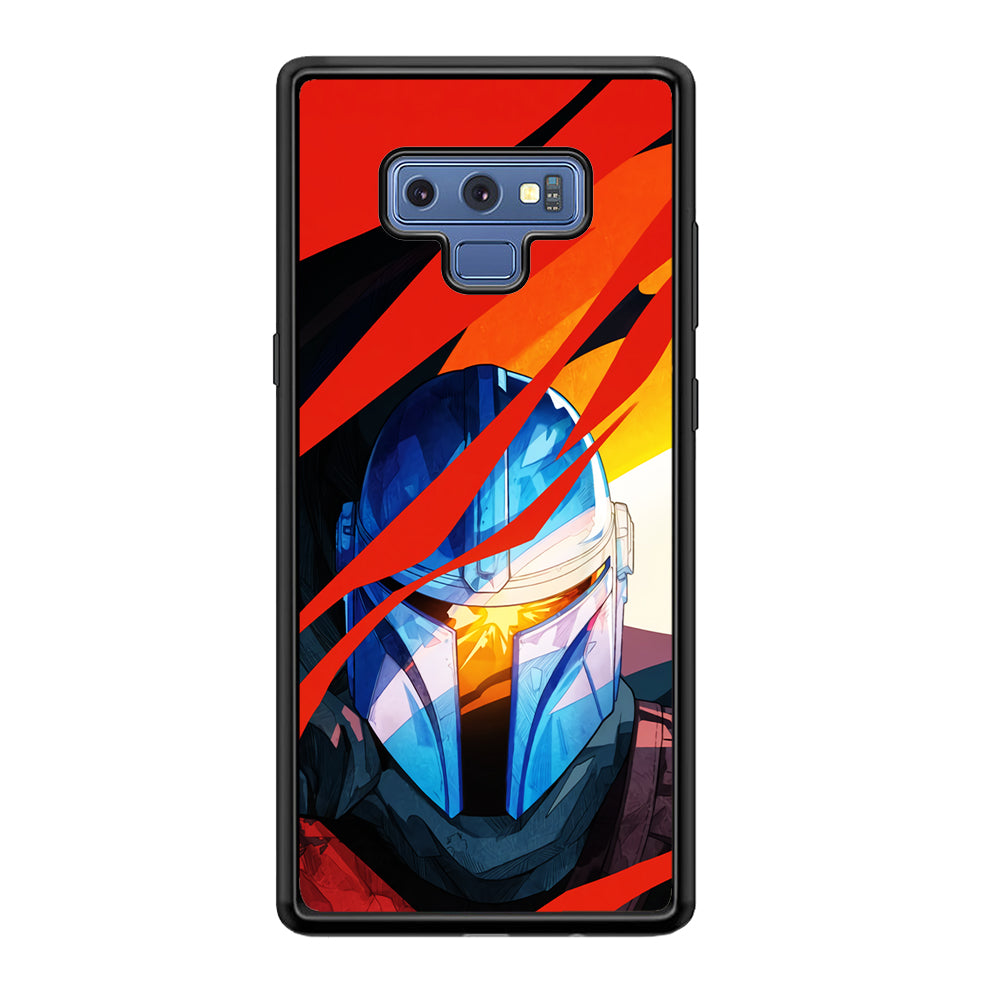 The Mandalorian Starwars Character Samsung Galaxy Note 9 Case