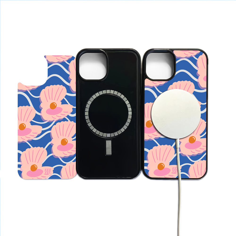 The Ocean Sculpture Pink Shell Magsafe iPhone Case