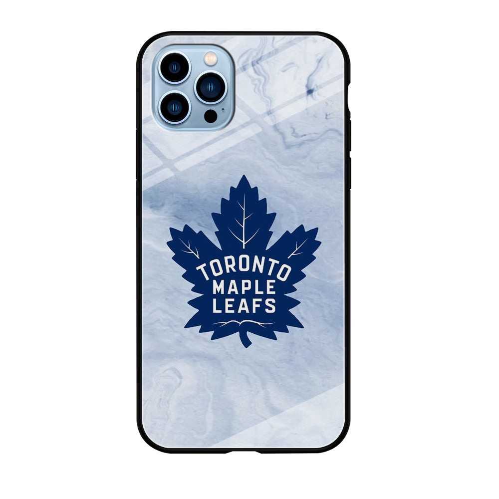 Toronto Maple Leafs Marble Logo iPhone 12 Pro Max Case