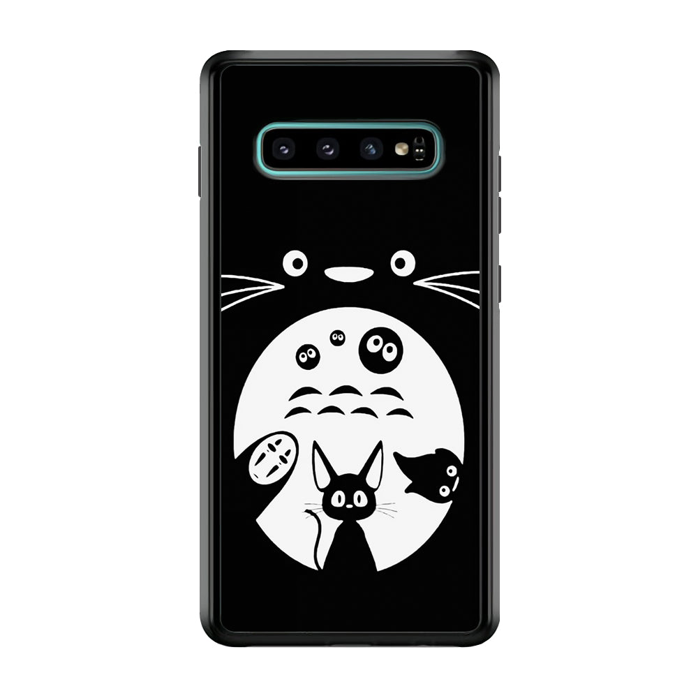 Totoro And Friends Silhouette Art Samsung Galaxy S10 Case