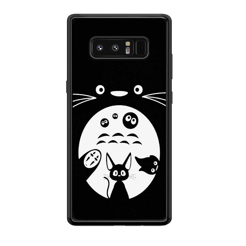 Totoro And Friends Silhouette Art Samsung Galaxy Note 8 Case