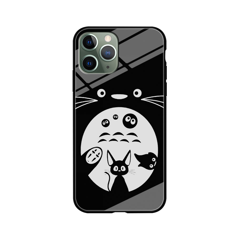 Totoro And Friends Silhouette Art iPhone 11 Pro Case