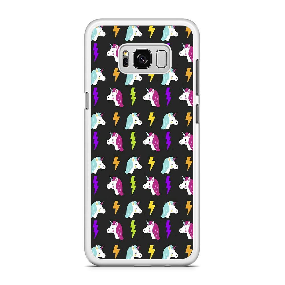Unicorn Flash Grey Samsung Galaxy S8 Case