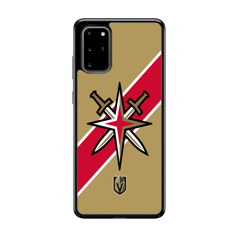 Vegas Golden Knights Red Stripe Samsung Galaxy S20 Plus Case