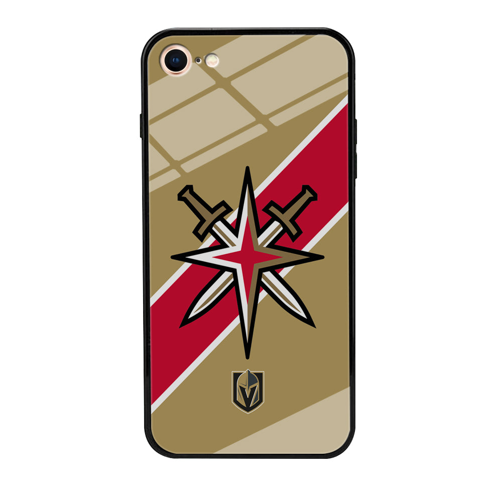 Vegas Golden Knights Red Stripe iPhone 7 Case