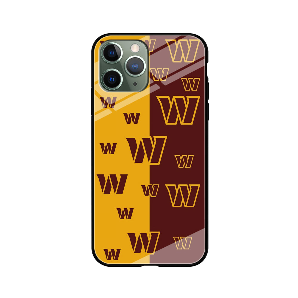 Washington Commanders Two Side Colours iPhone 11 Pro Max Case