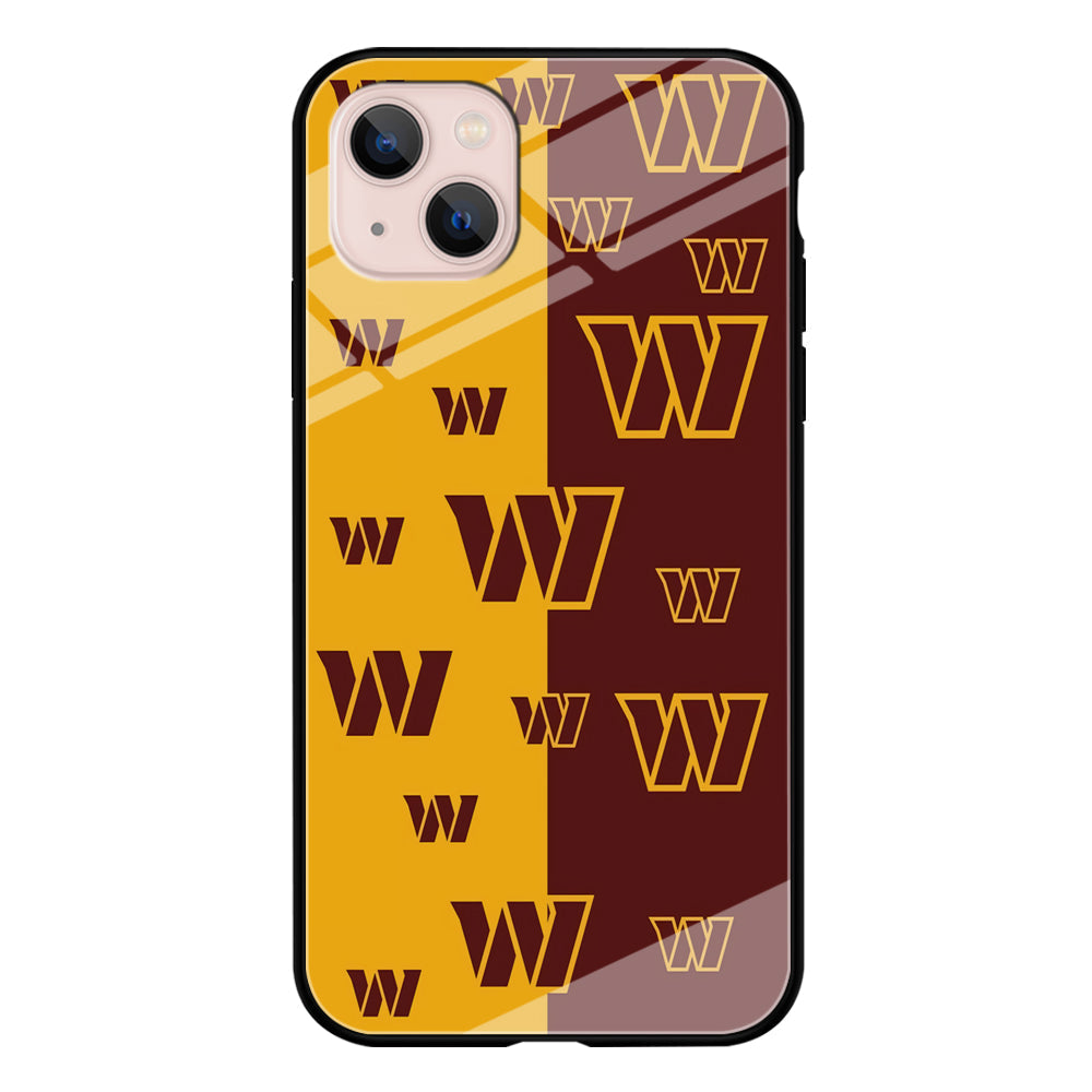 Washington Commanders Two Side Colours iPhone 14 Plus Case