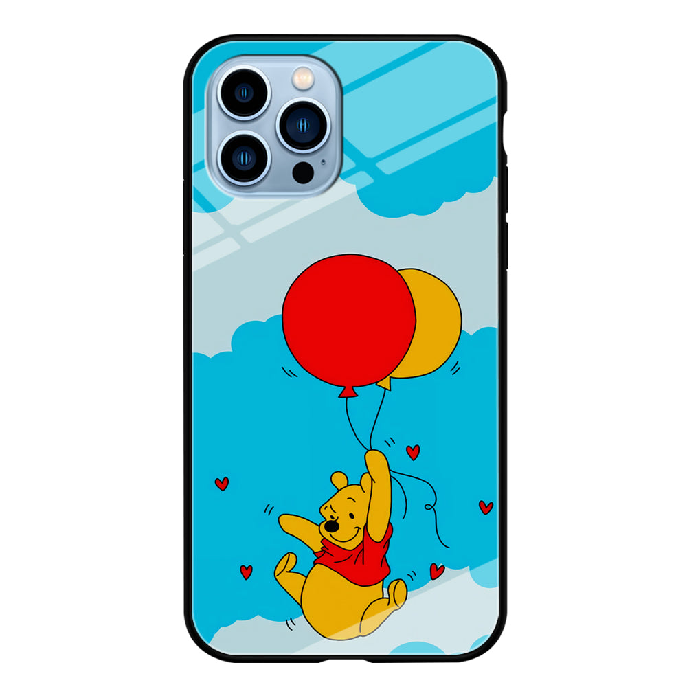 Winnie The Pooh Fly With The Balloons iPhone 14 Pro Max Case