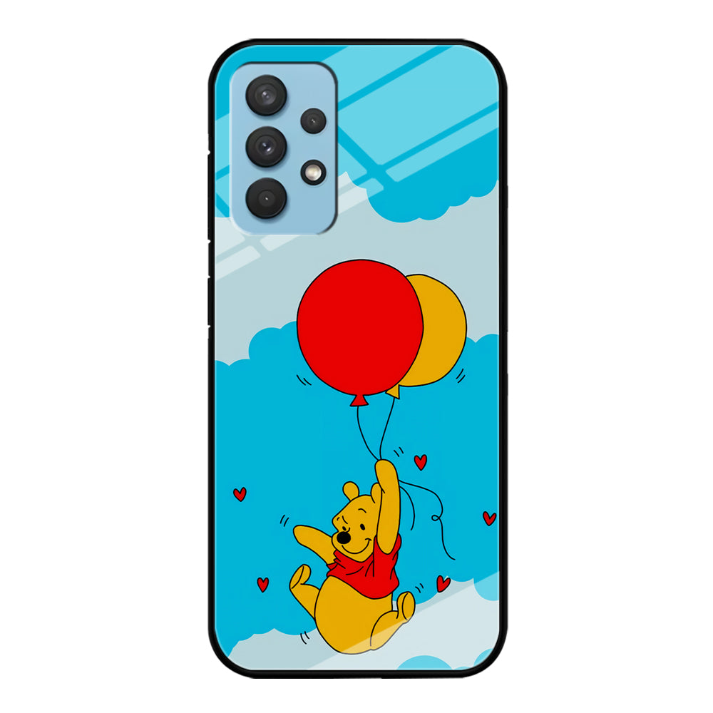 Winnie The Pooh Fly With The Balloons Samsung Galaxy A32 Case