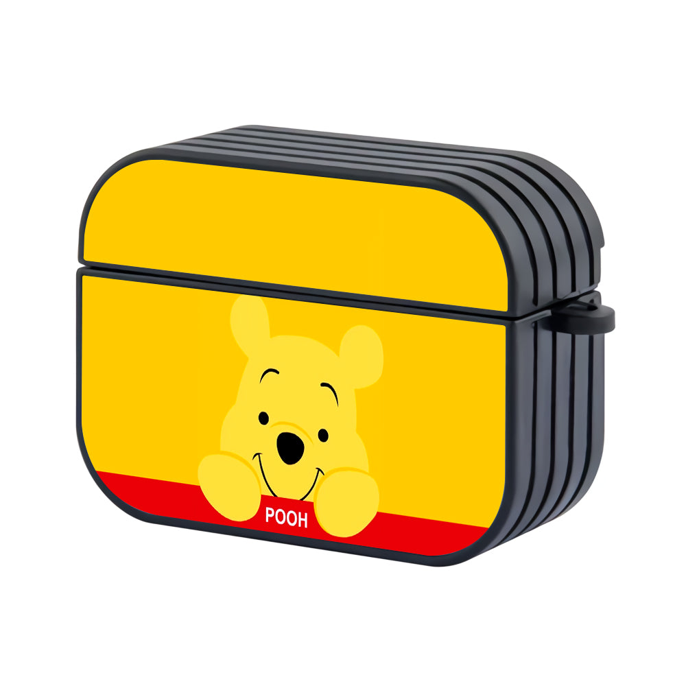 Winnie The Pooh Smiling Face Hard Plastic Case Cover For Apple Airpods Pro - Ezzystore