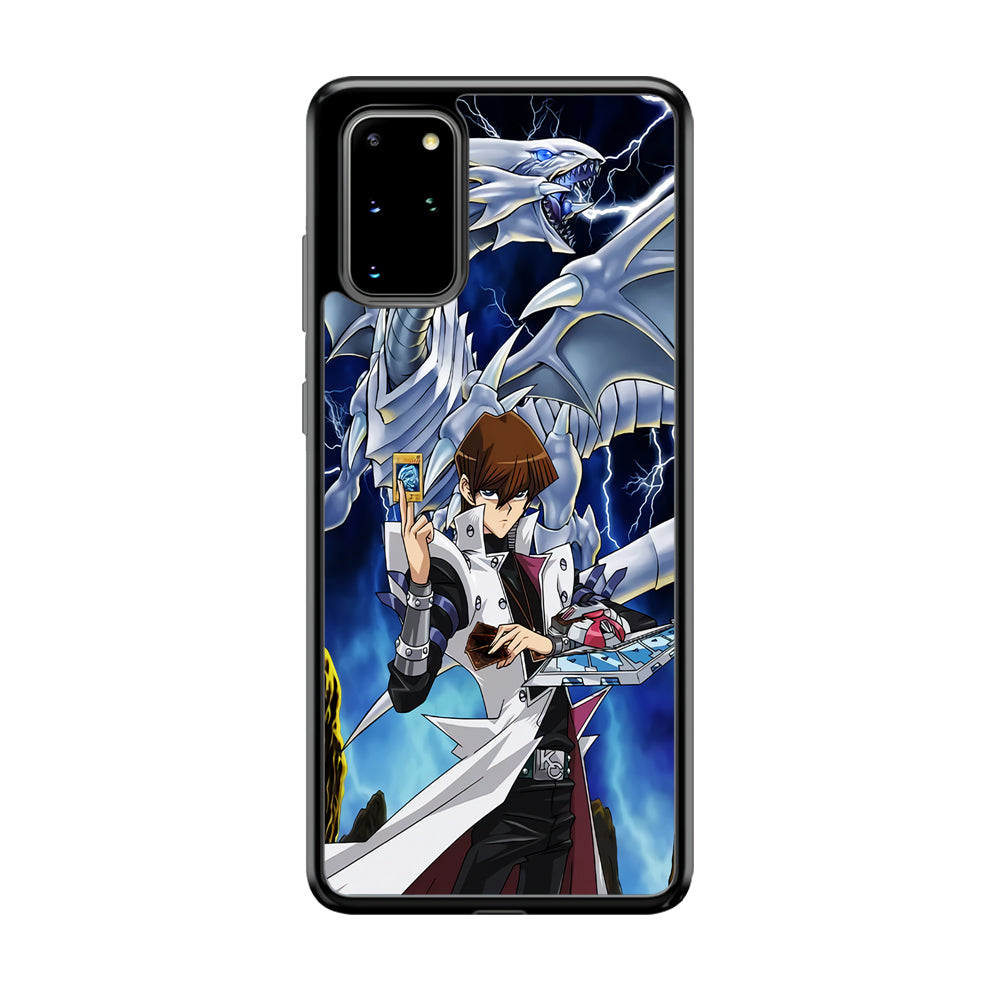 Yu Gi Oh Seto kaiba With Blue Eyes White Dragon Samsung Galaxy S20 Plus Case