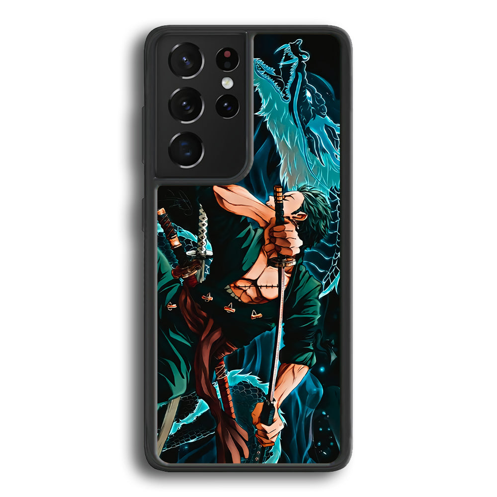Zoro Sword Power Samsung Galaxy S21 Ultra Case - Ezzystore