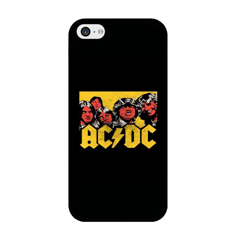 AC DC Player Cartoon Logo iPhone 5 | 5s Case - Ezzystore
