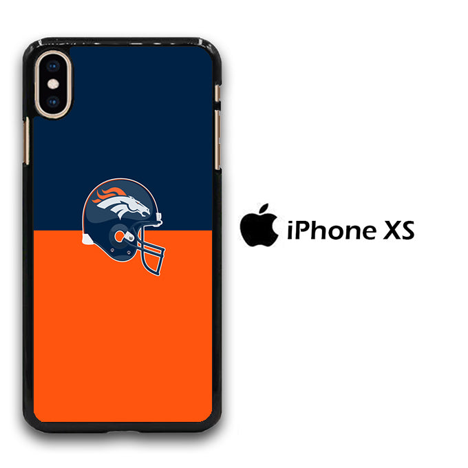 AFC Denver Broncos Helmet iPhone Xs Case