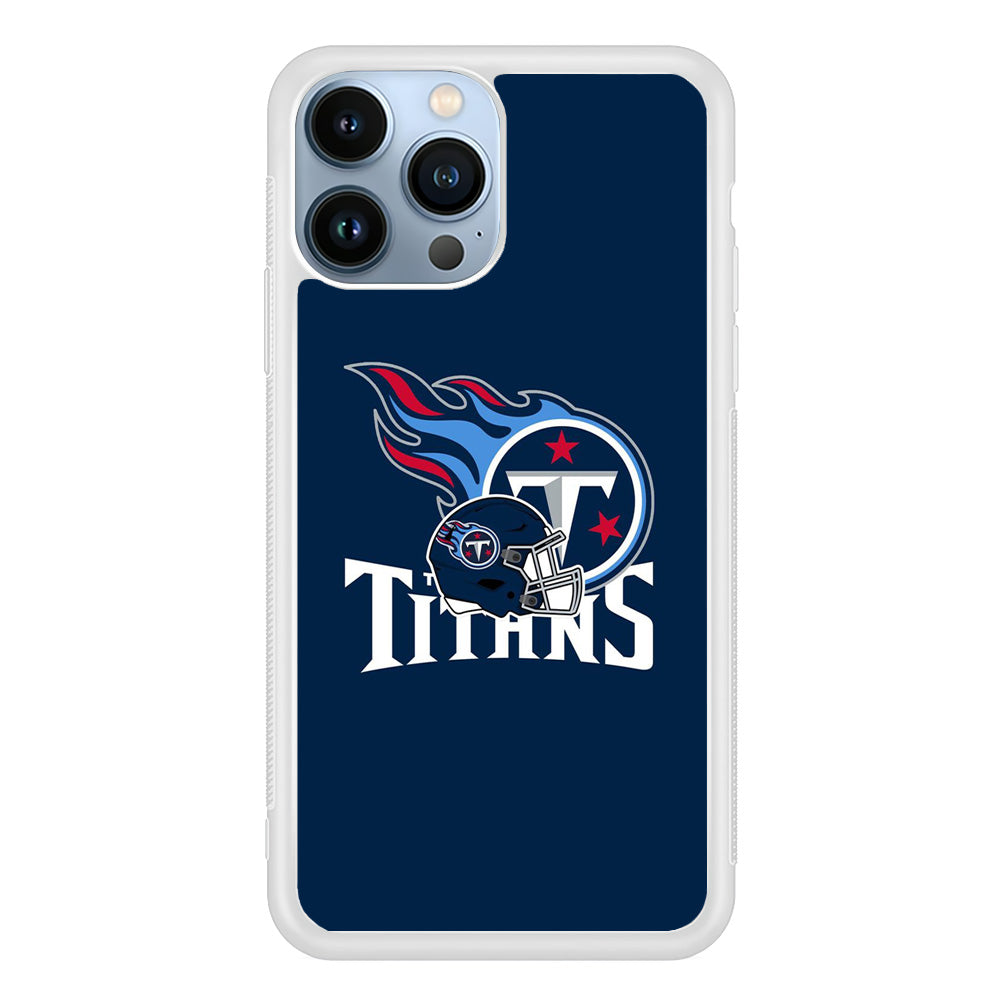 AFC Tennessee Titans Logo Helmet iPhone 13 Pro Max Case