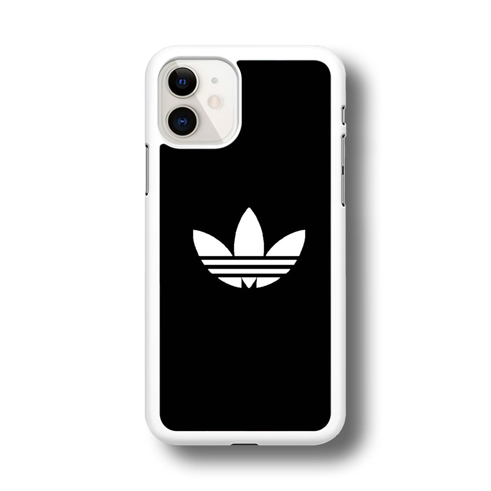 Adidas Black White Logo iPhone 11 Case