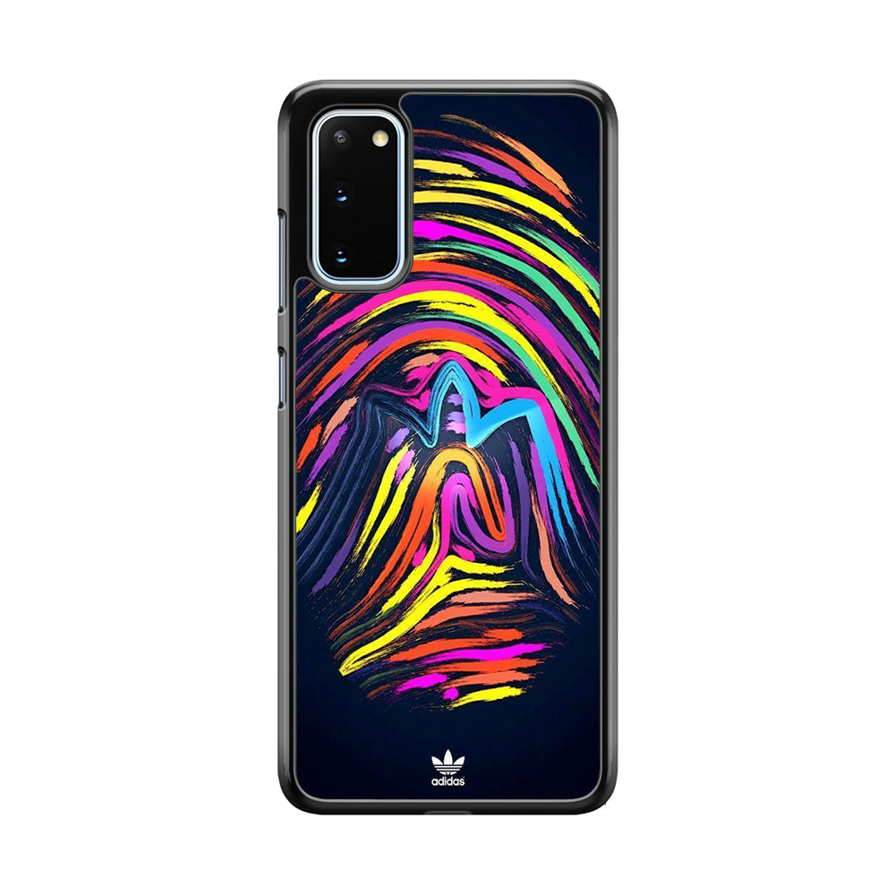 Adidas Rainbow Finger Print Samsung Galaxy S20 Case