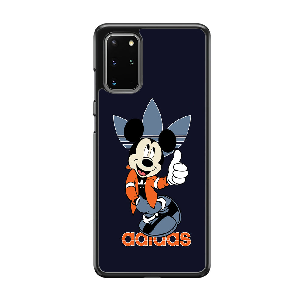 Adidas Navy Mickey Samsung Galaxy S20 Plus Case