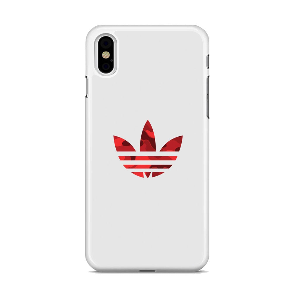 Adidas Pearl Camo Red iPhone X Case
