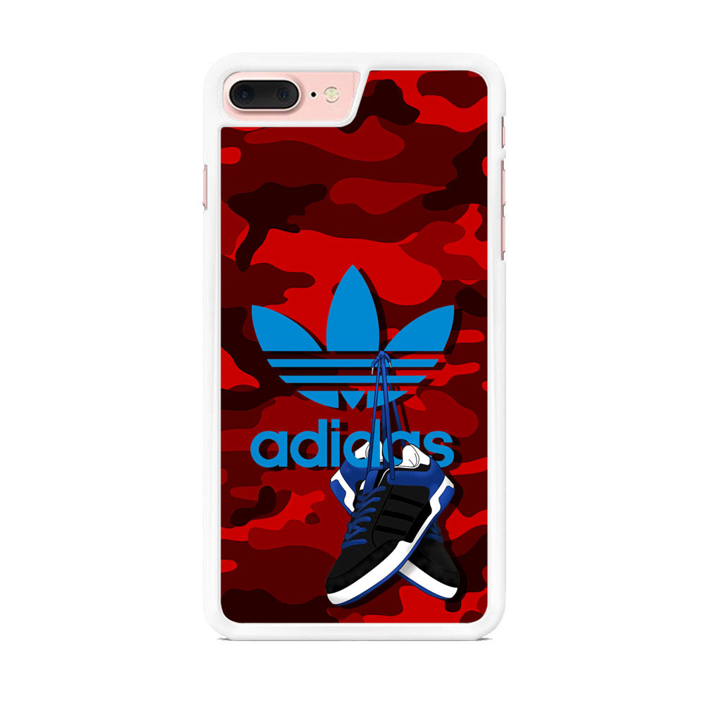 Adidas Shoes Camo Red iPhone 8 Plus Case