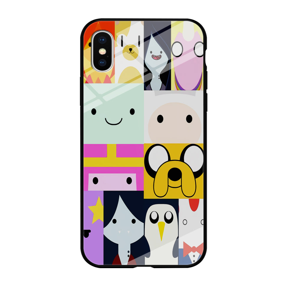 Adventure Time Character Collage iPhone Xs Max Case