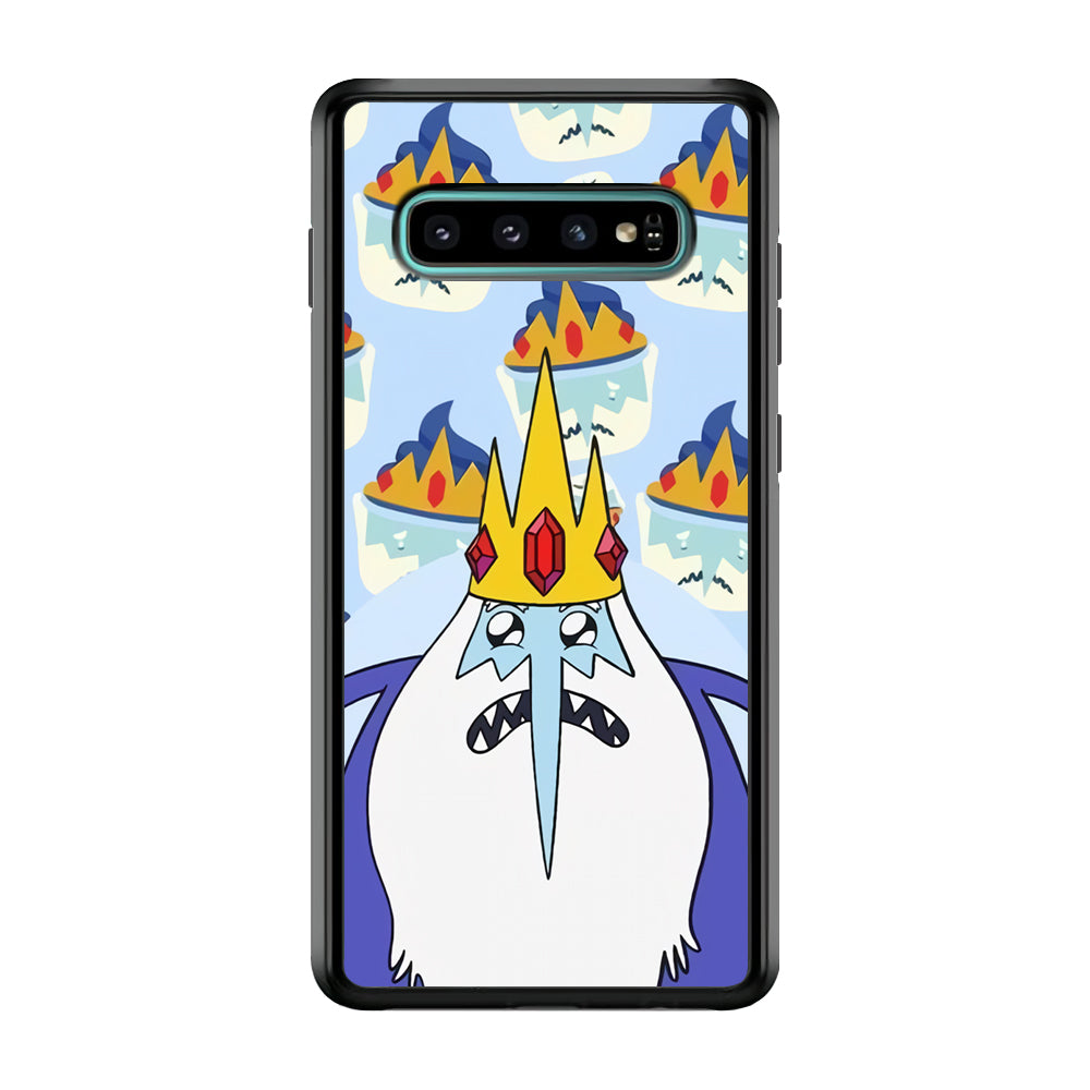 Adventure Time Ice King Character Samsung Galaxy S10 Plus Case