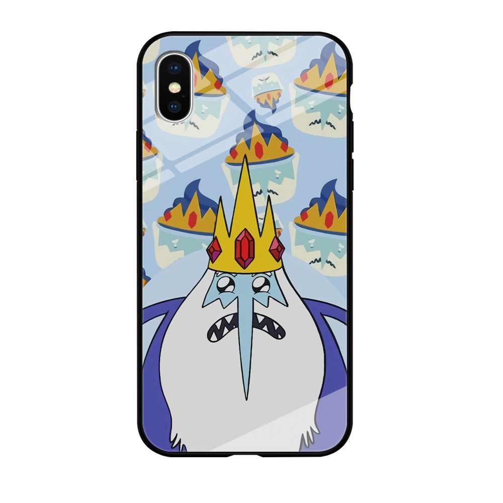 Adventure Time Ice King Character iPhone X Case