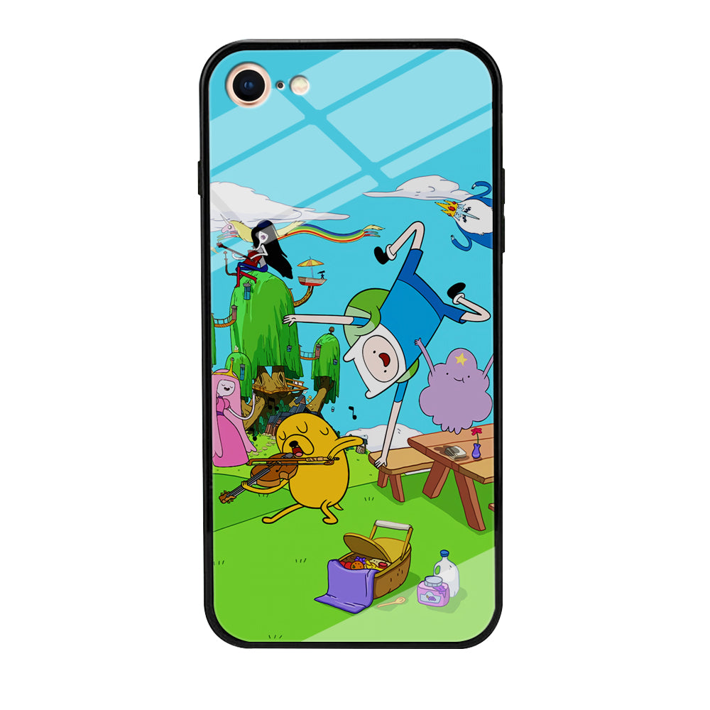 Adventure Time Jamming Session iPhone 7 Case