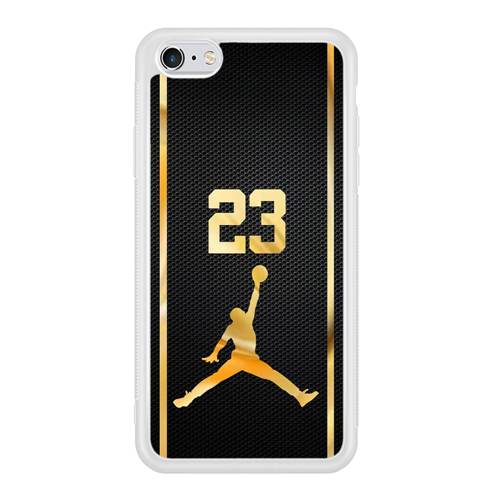 Air Jordan Carbon Stripe Gold iPhone 6 Plus | 6s Plus Case