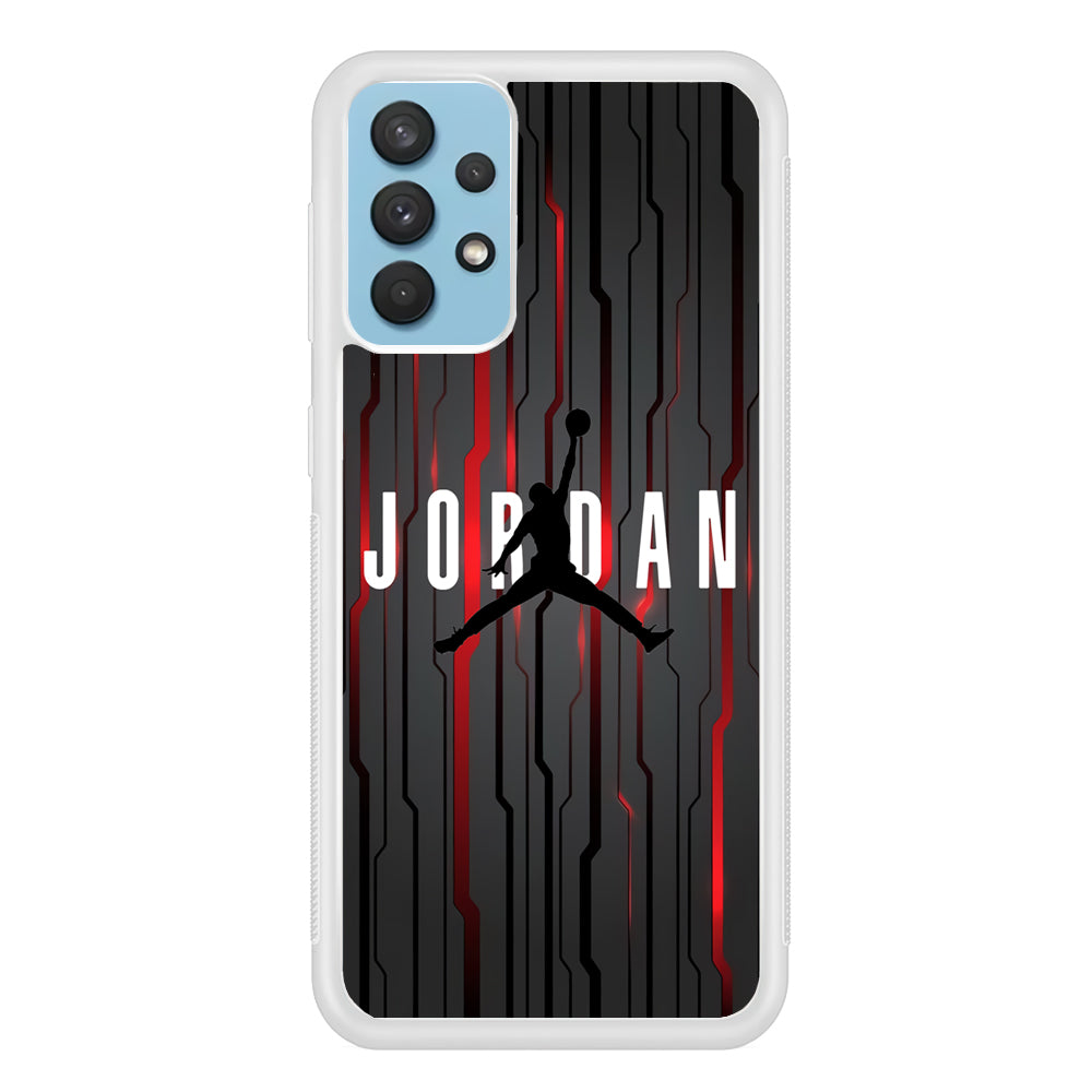 Air Jordan Electrical System Samsung Galaxy A32 Case