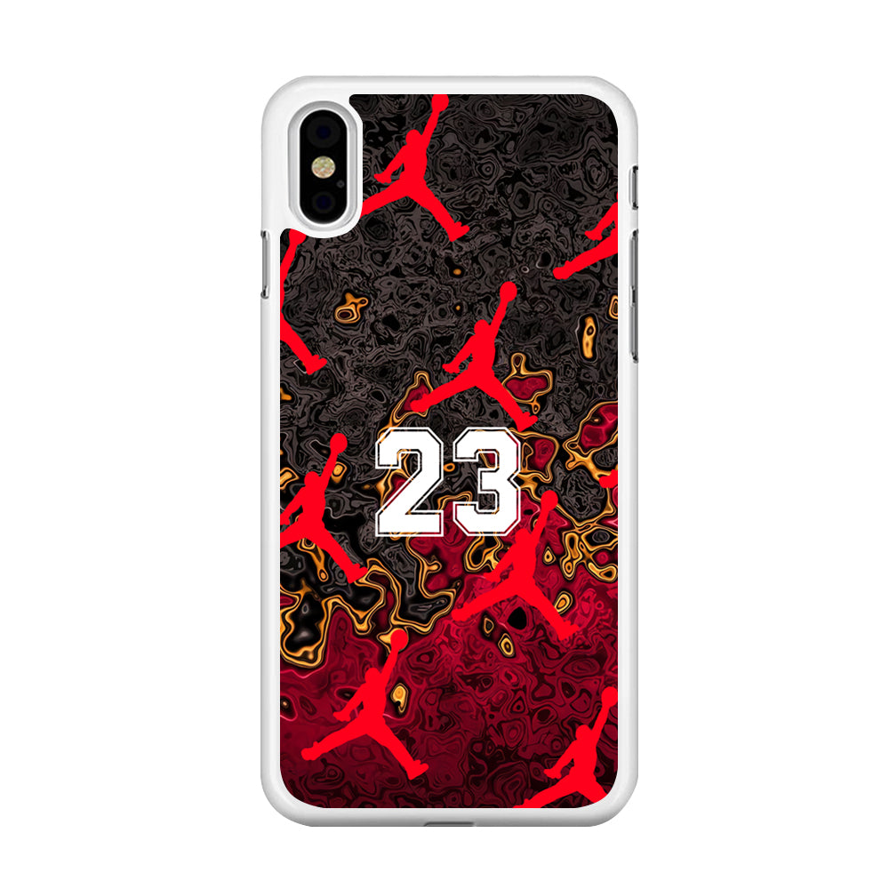Air Jordan Marble Abstract iPhone Xs Max Case