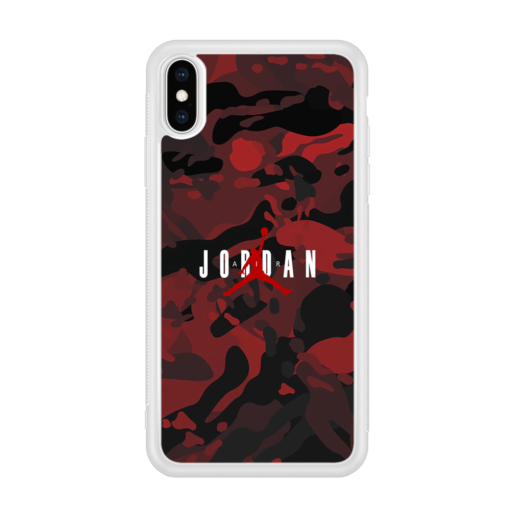 Air Jordan Red Lunar Eclipse iPhone X Case