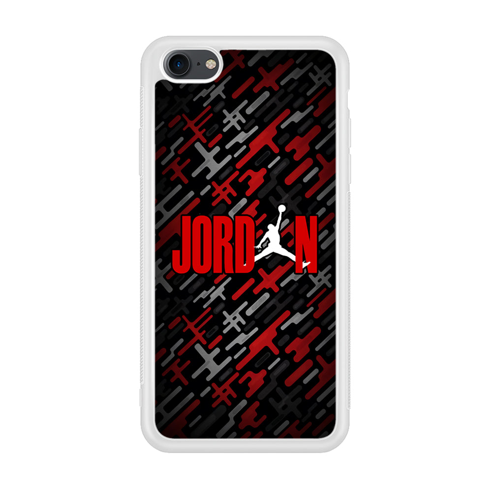 Air Jordan Red Shape Abstract iPhone 7 Case