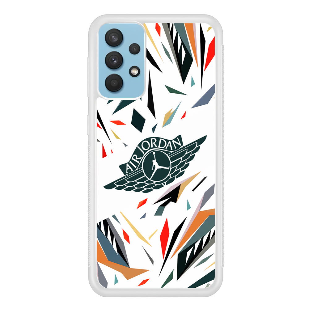 Air Jordan Sharp Shape Samsung Galaxy A32 Case